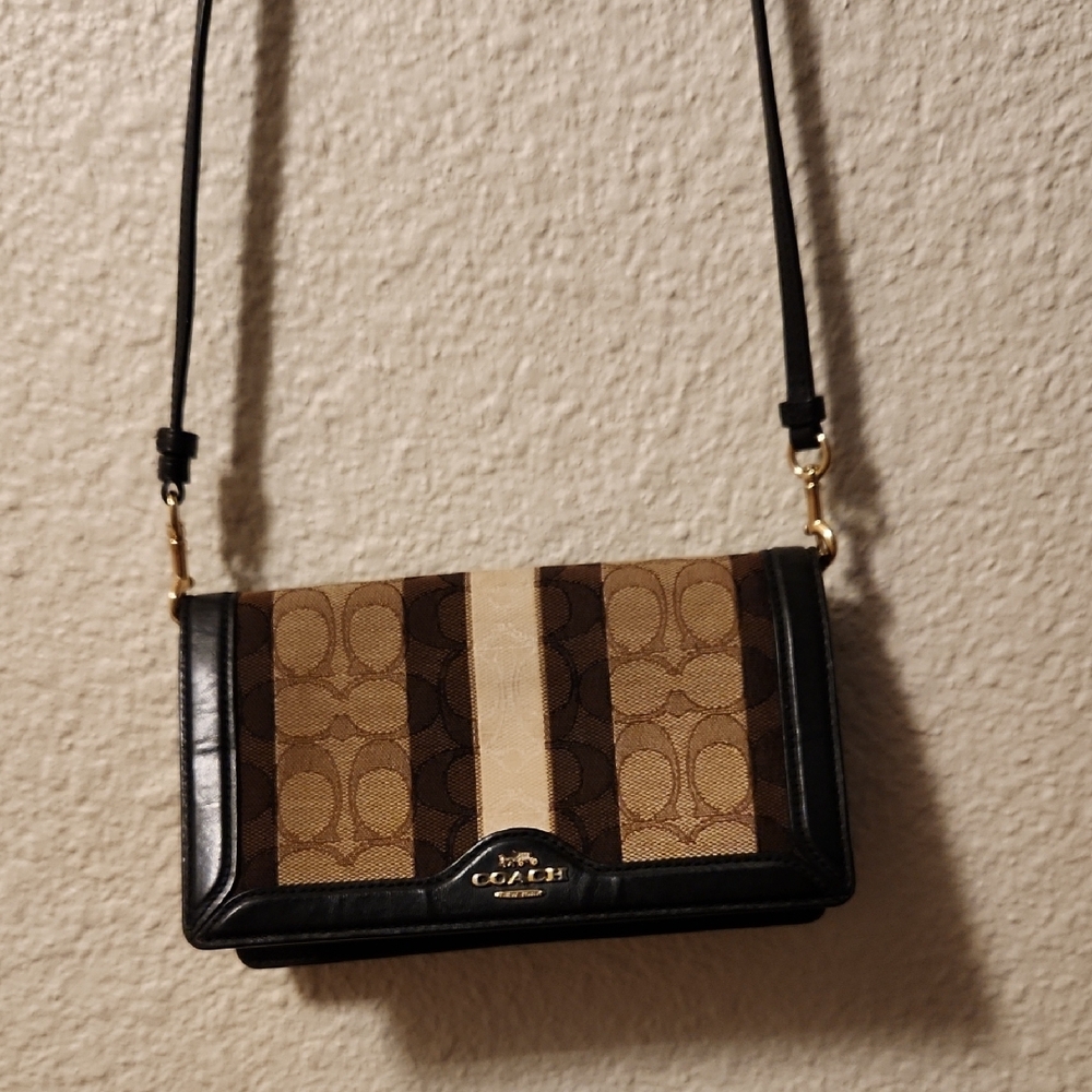 Coach Brown and Black Women's Bag